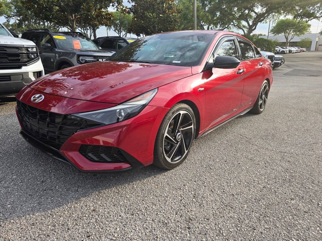 Used 2021 Hyundai Elantra N Line FWD image 2
