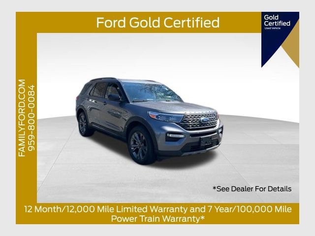 Certified 2022 Ford Explorer XLT w/ Equipment Group 202A image 1