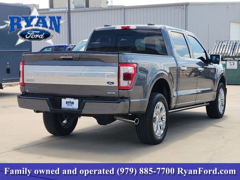 Certified 2023 Ford F150 Platinum w/ Equipment Group 701A High AWD/4WD image 3