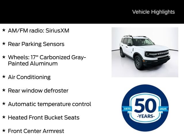 Certified 2024 Ford Bronco Sport Big Bend w/ Convenience Package AWD/4WD image 11