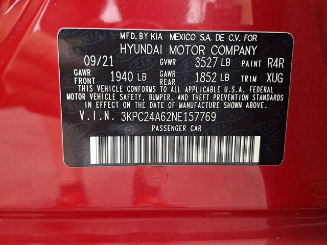 Used 2022 Hyundai Accent SE FWD image 27