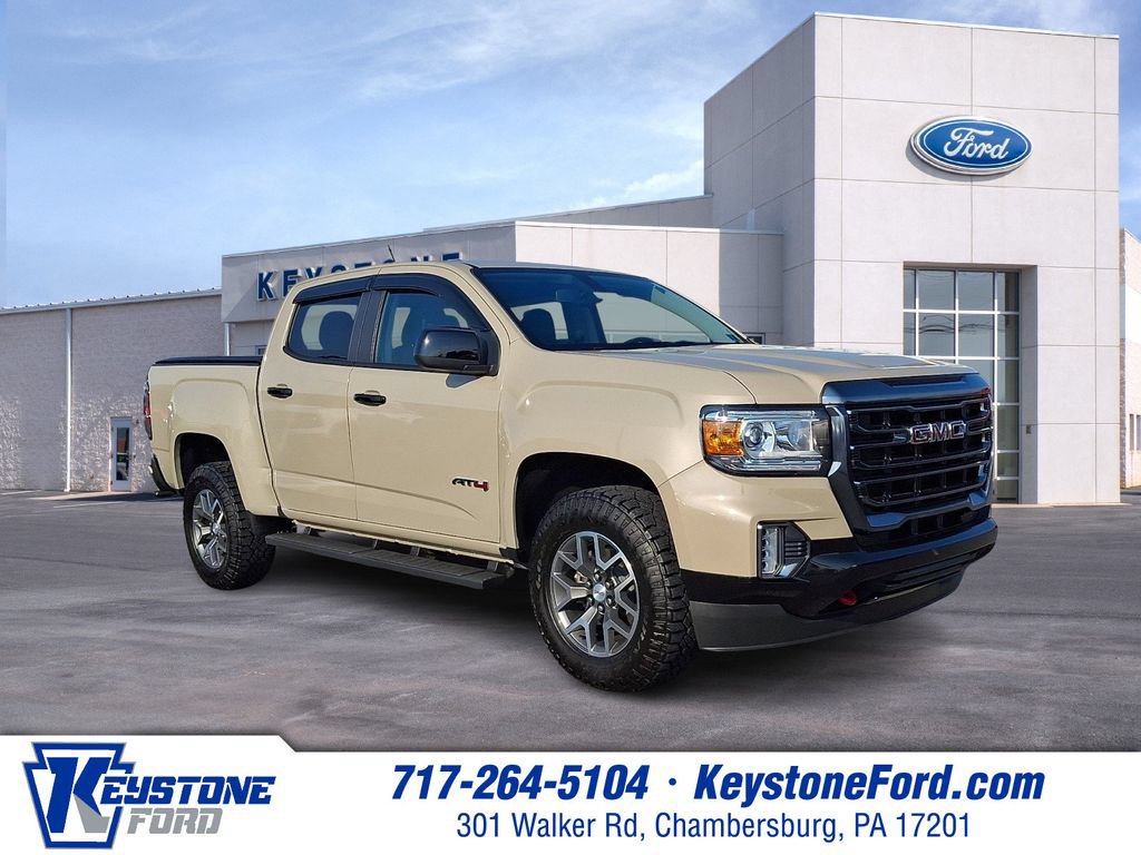 Used 2021 GMC Canyon AT4 w/ Trailering Package AWD/4WD image 1