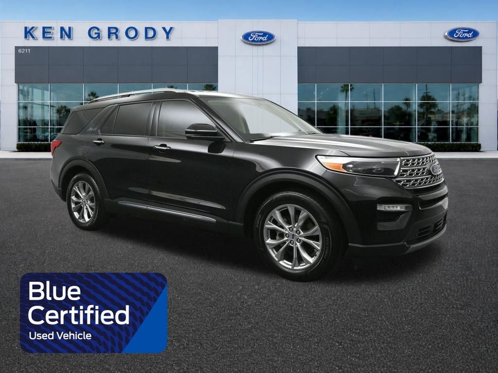 Certified 2021 Ford Explorer Limited w/ Equipment Group 301A RWD image 1