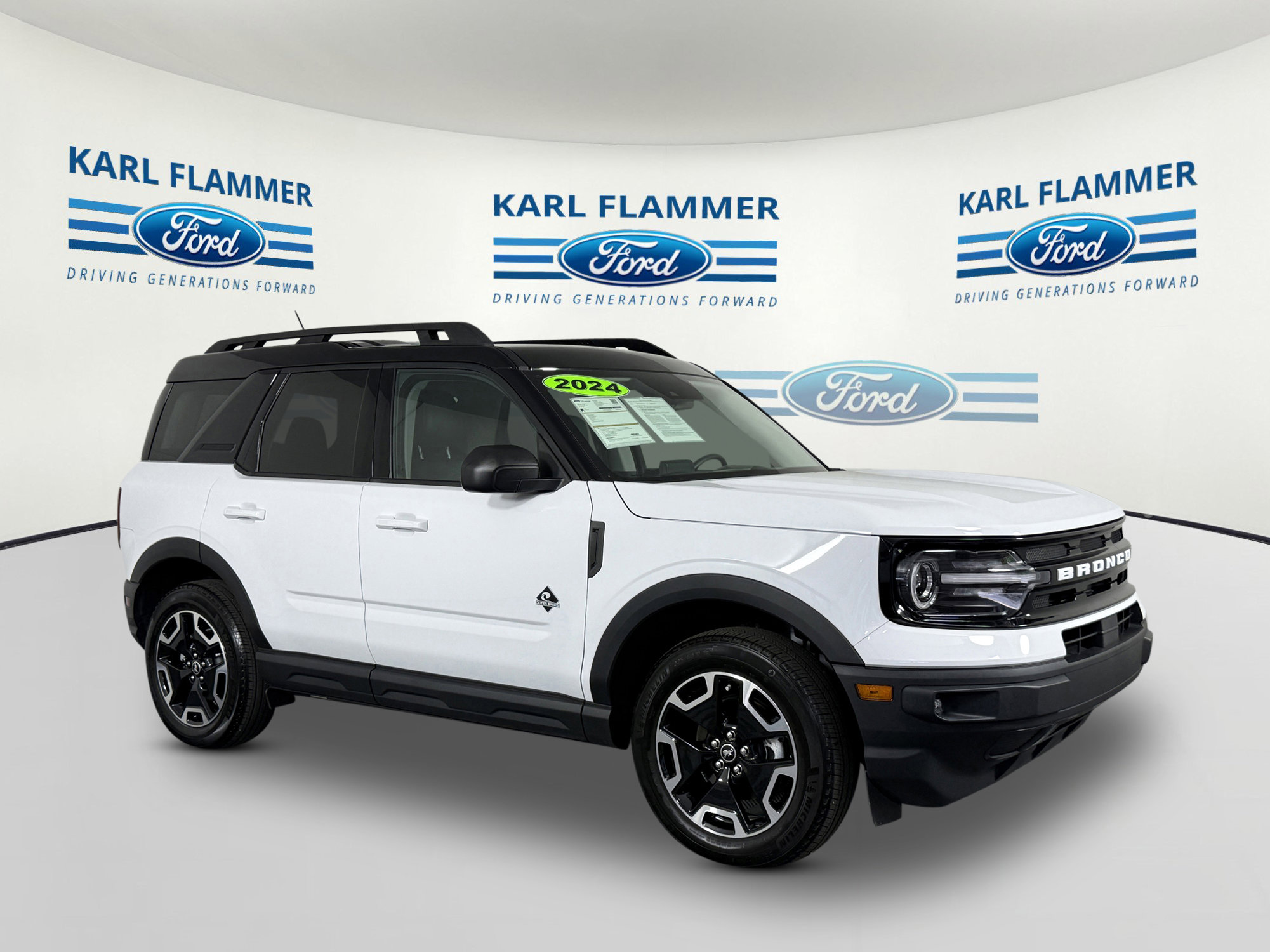 Certified 2024 Ford Bronco Sport Outer Banks w/ Tech Package