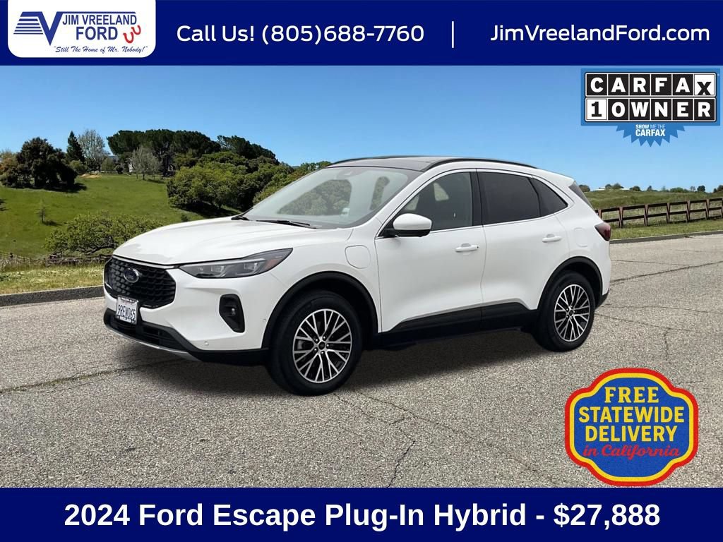 Certified 2024 Ford Escape SE w/ PHEV Premium Package FWD 360° Tour