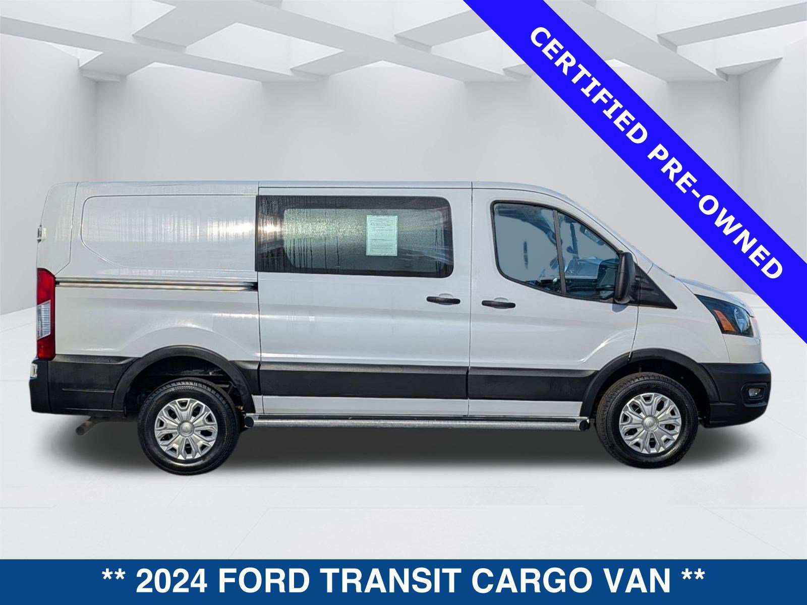 Certified 2024 Ford Transit 250 Low Roof w/ Exterior Upgrade Package video 1