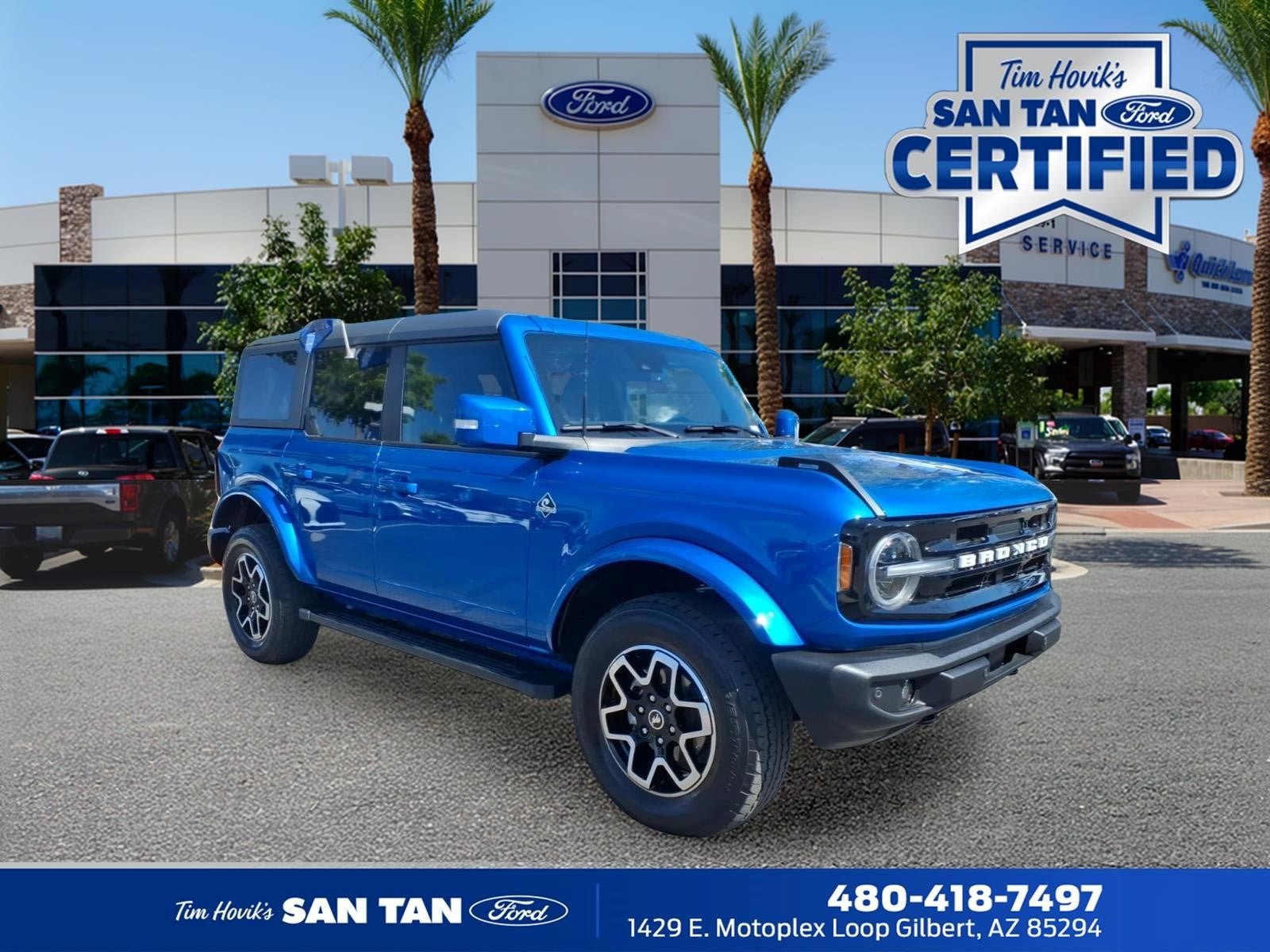 Certified 2023 Ford Bronco Outer Banks AWD/4WD image 1