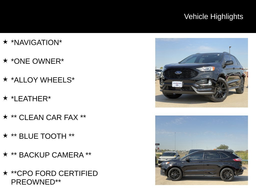 Certified 2024 Ford Edge ST-Line AWD/4WD image 4