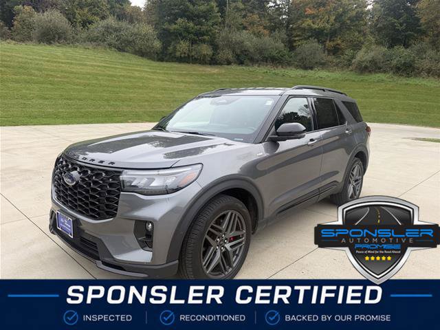 Certified 2025 Ford Explorer ST-Line w/ ST-Line Street Pack