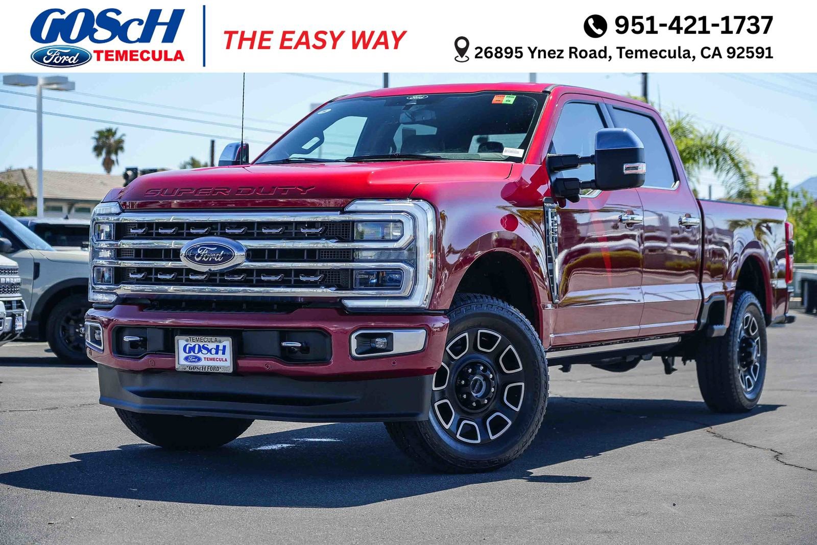 Certified 2024 Ford F250 Platinum image 1