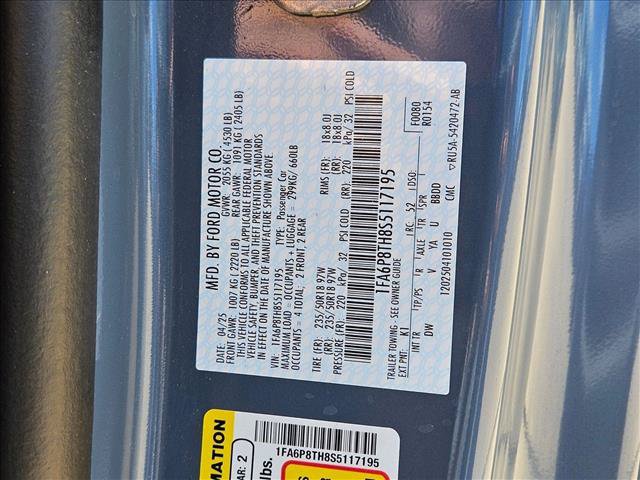 Certified 2025 Ford Mustang Coupe RWD image 23