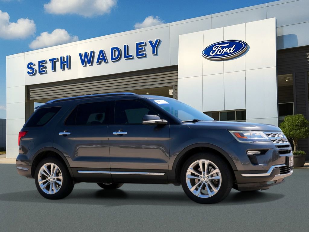 Certified 2019 Ford Explorer Limited w/ Class III Trailer Tow Package
