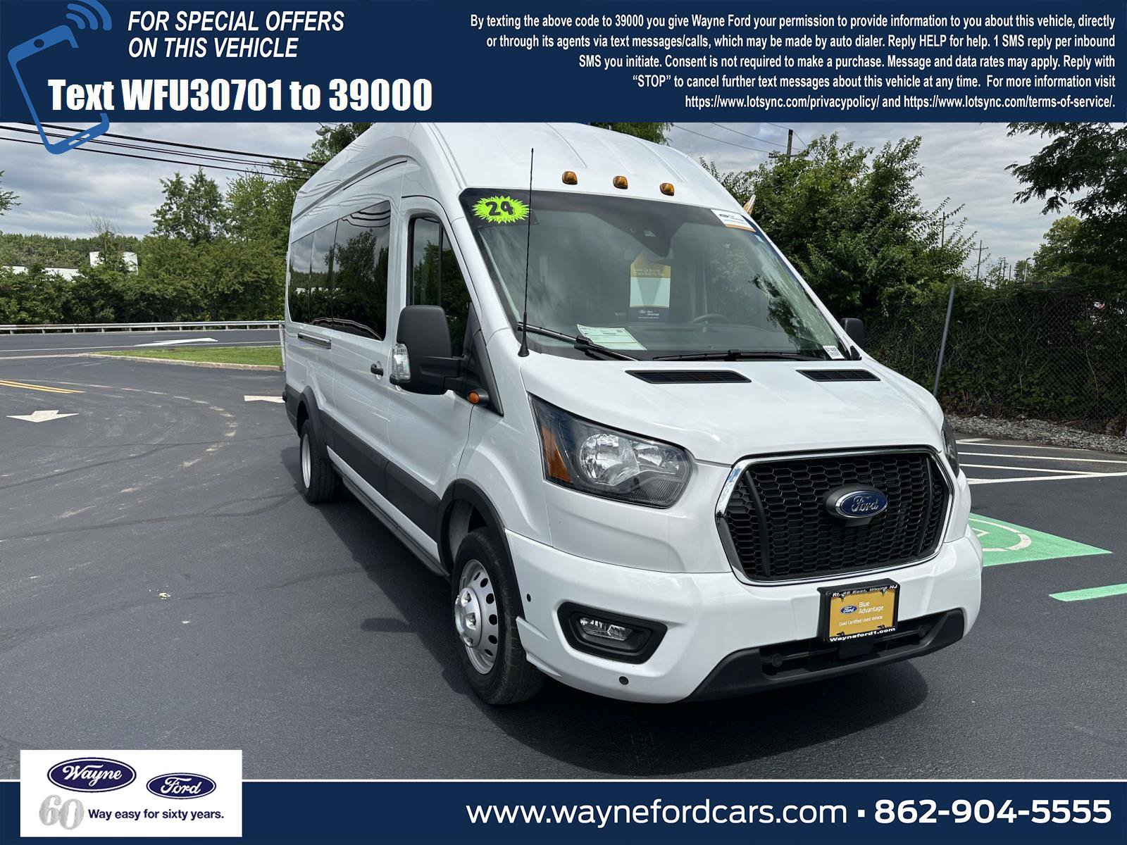 Certified 2024 Ford Transit 350 XLT RWD image 1