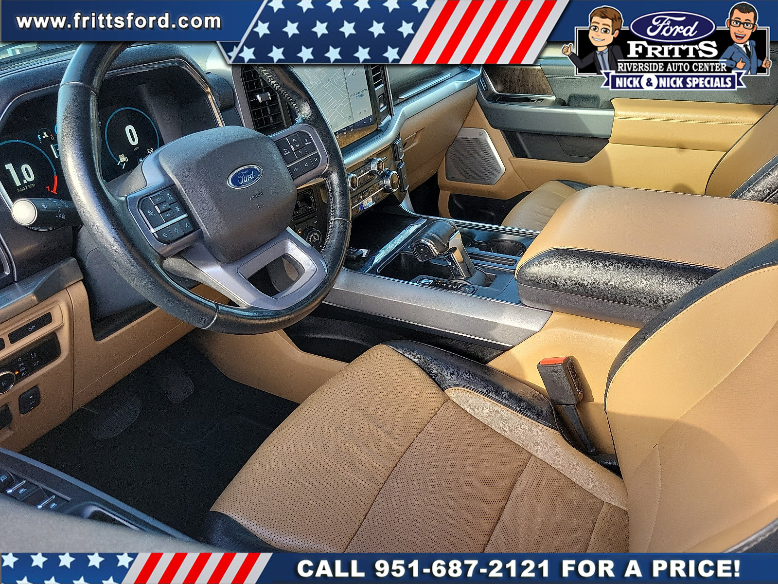 Certified 2023 Ford F150 Lariat w/ Equipment Group 502A High AWD/4WD image 4