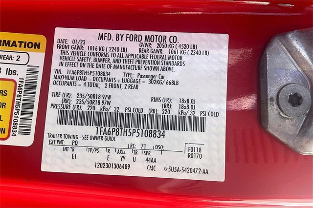 Certified 2023 Ford Mustang Premium image 33