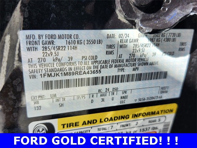 Certified 2024 Ford Expedition Max Platinum image 18