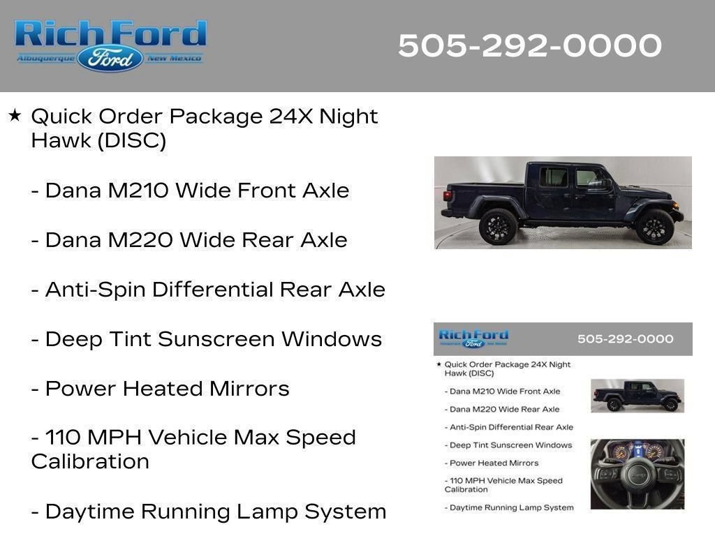 Used 2025 Jeep Gladiator Sport AWD/4WD image 51