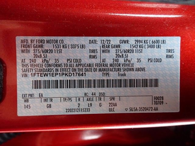 Certified 2023 Ford F150 XL w/ STX Appearance Package AWD/4WD image 22