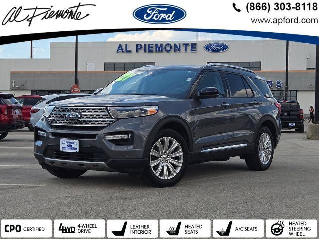 Certified 2021 Ford Explorer Limited w/ Equipment Group 301A AWD/4WD image 1