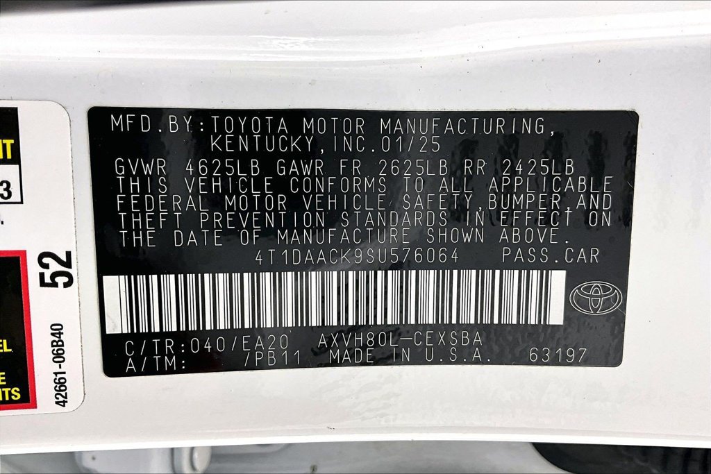 Used 2025 Toyota Camry SE w/ Multimedia Upgrade Package FWD image 35