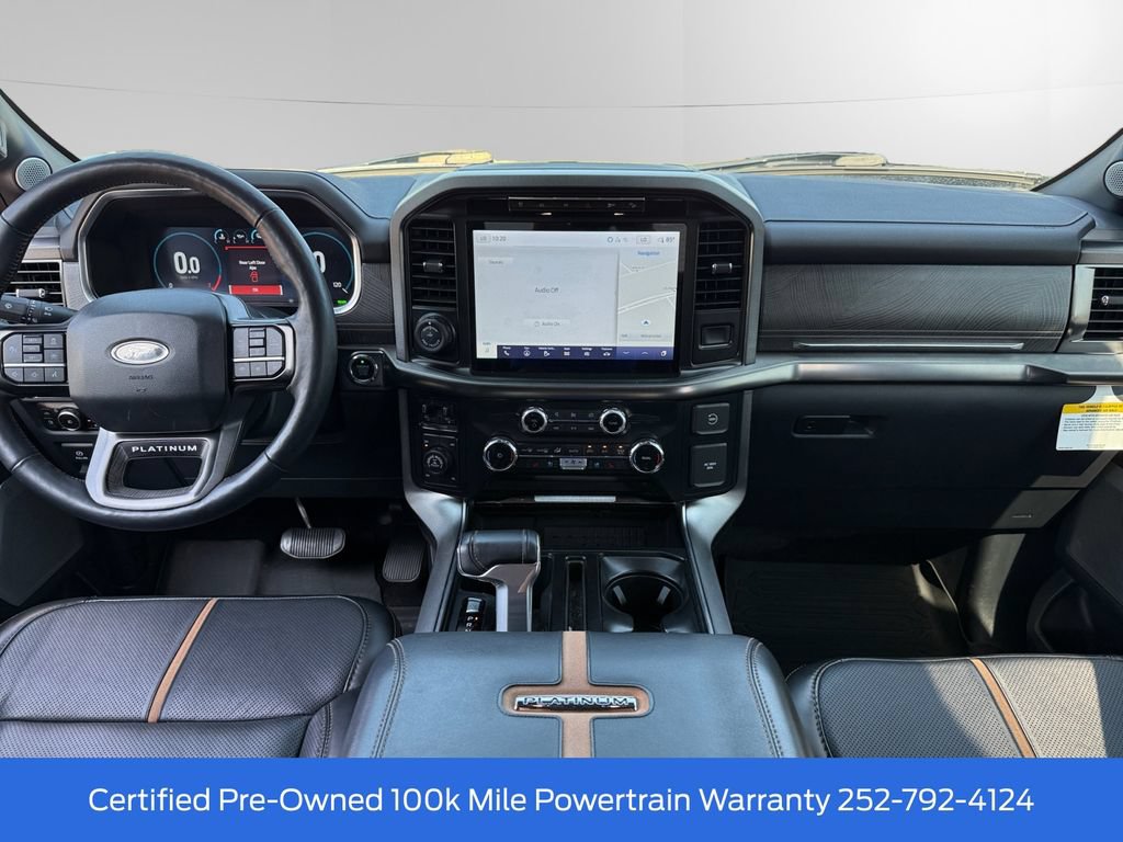 Certified 2023 Ford F150 Platinum w/ Equipment Group 701A High AWD/4WD image 10