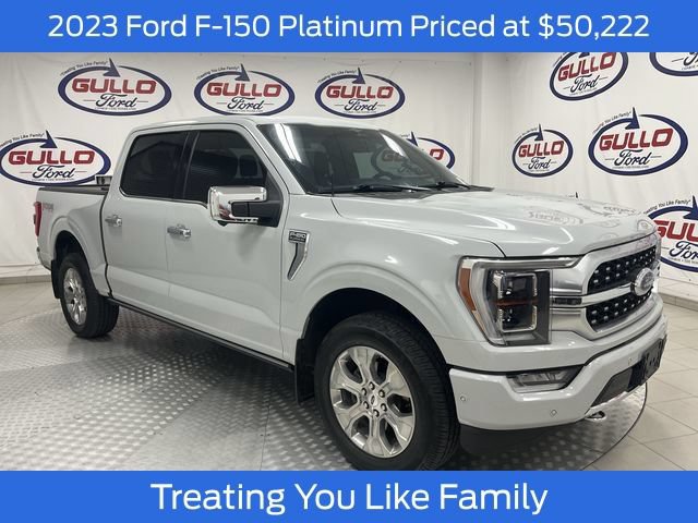 Certified 2023 Ford F150 Platinum w/ Equipment Group 701A High