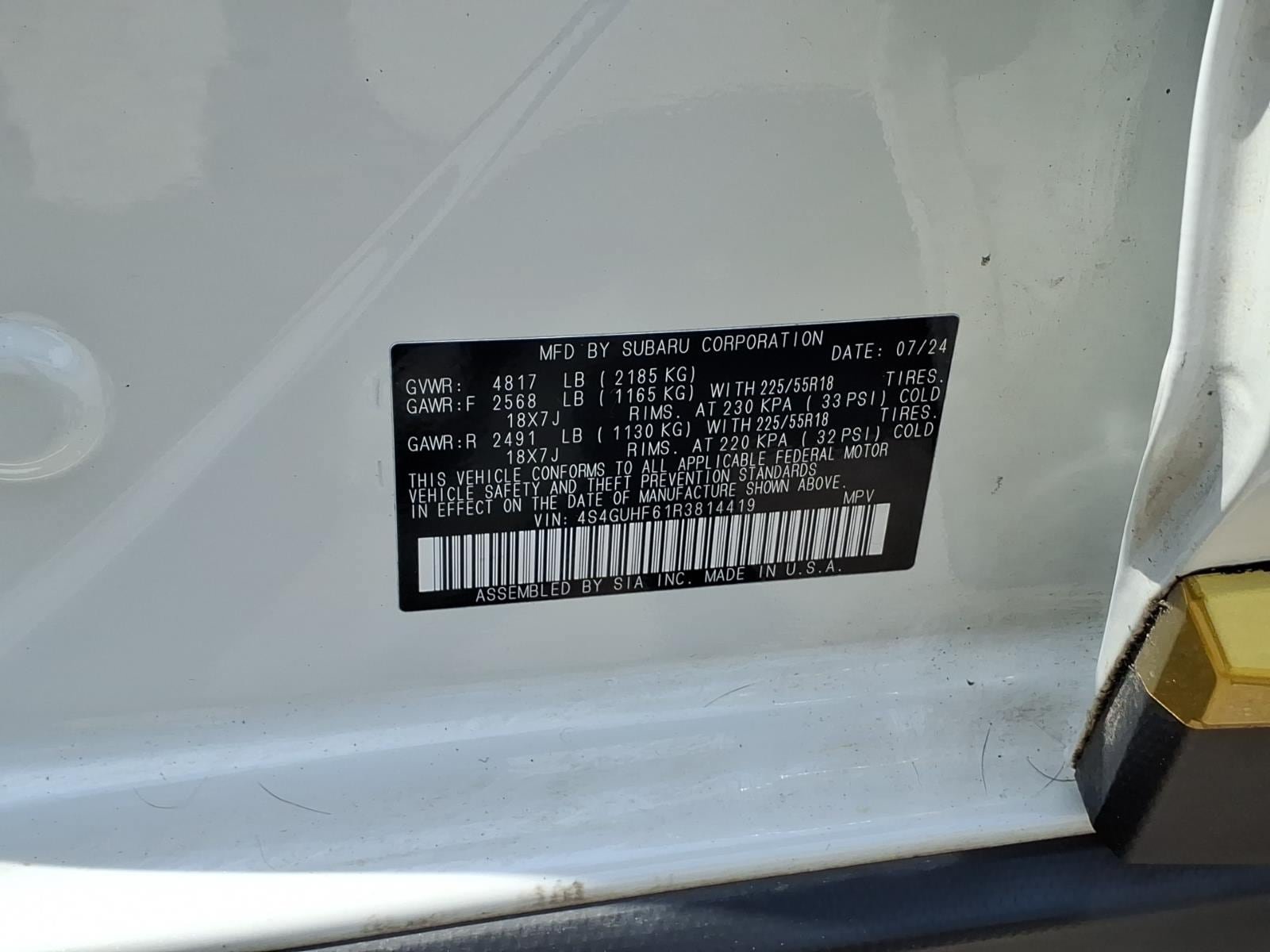 Used 2024 Subaru Crosstrek 2.5i Sport AWD/4WD image 30
