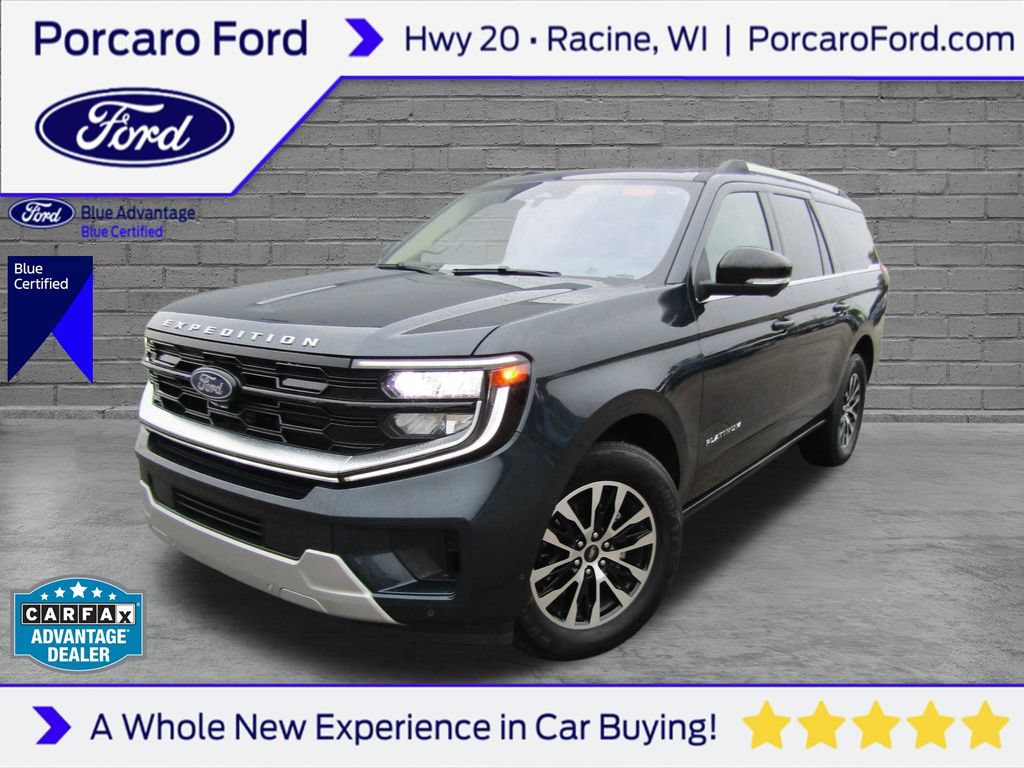 Certified 2025 Ford Expedition Max Platinum