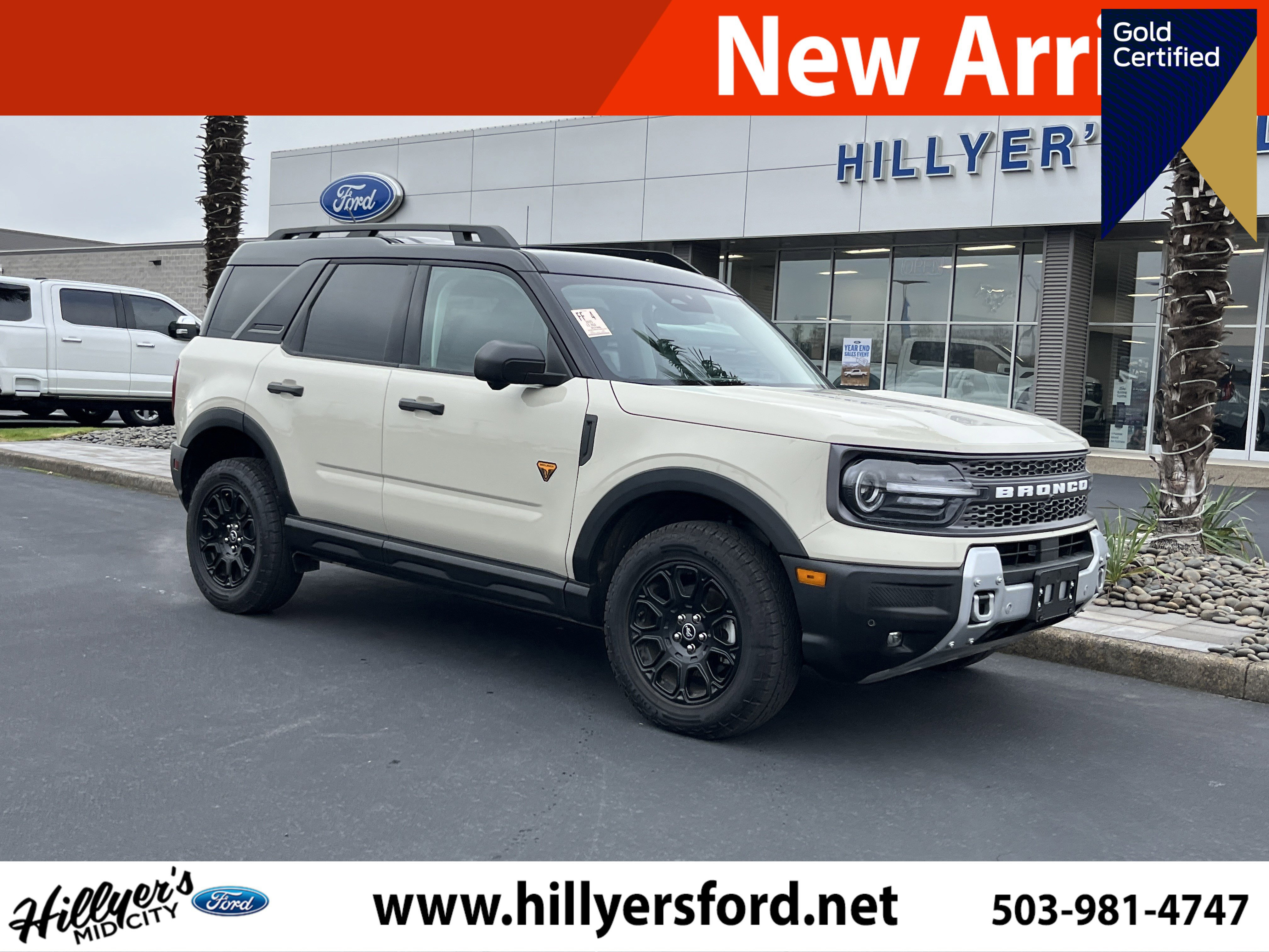 Certified 2025 Ford Bronco Sport Badlands