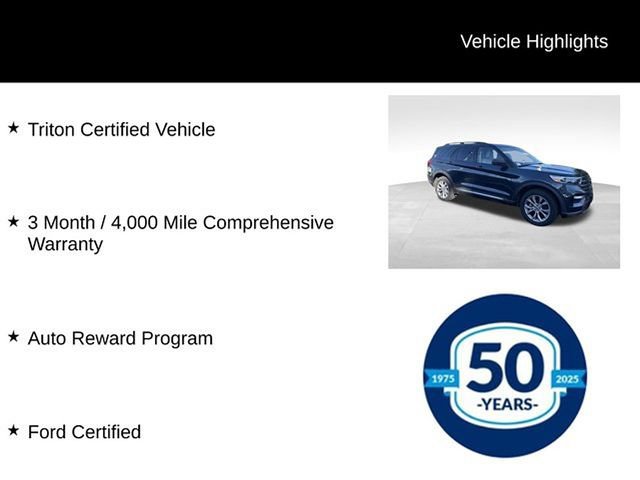 Certified 2023 Ford Explorer XLT w/ Equipment Group 202A AWD/4WD image 8
