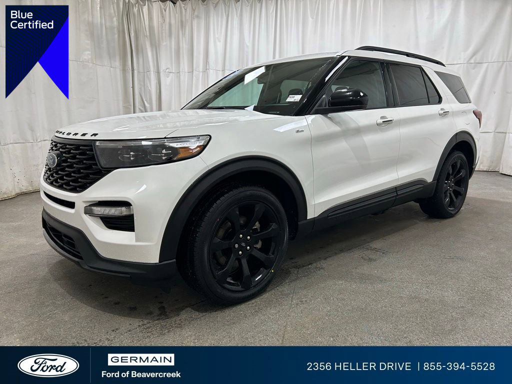 Certified 2023 Ford Explorer ST-Line w/ Class IV Trailer Tow Package