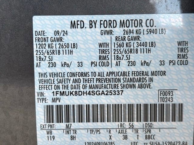 Certified 2025 Ford Explorer Active image 28