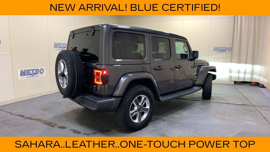 Used 2020 Jeep Wrangler Unlimited Sahara AWD/4WD image 3