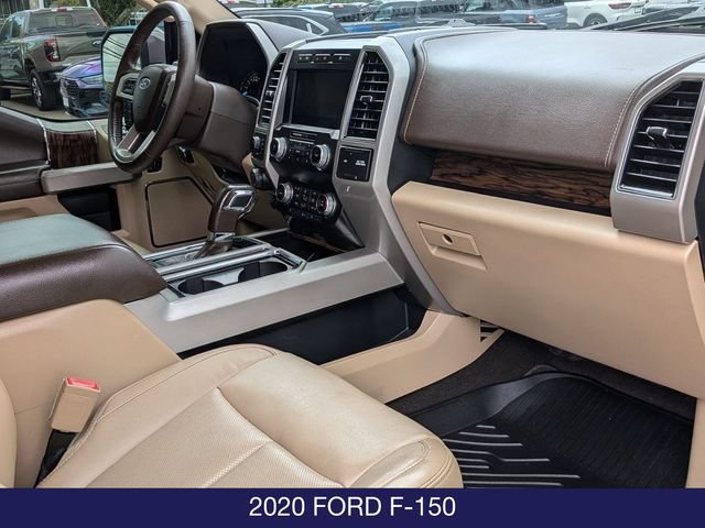 Certified 2020 Ford F150 Lariat w/ Equipment Group 502A Luxury AWD/4WD image 28