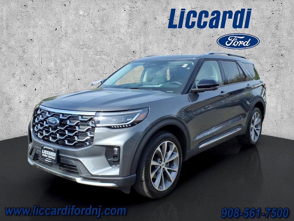 Certified 2025 Ford Explorer Platinum w/ Ultimate Package AWD/4WD image 3