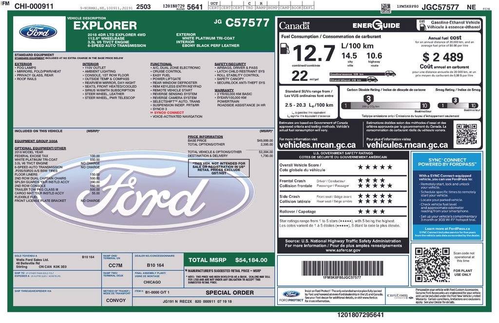 Certified 2018 Ford Explorer Limited image 4