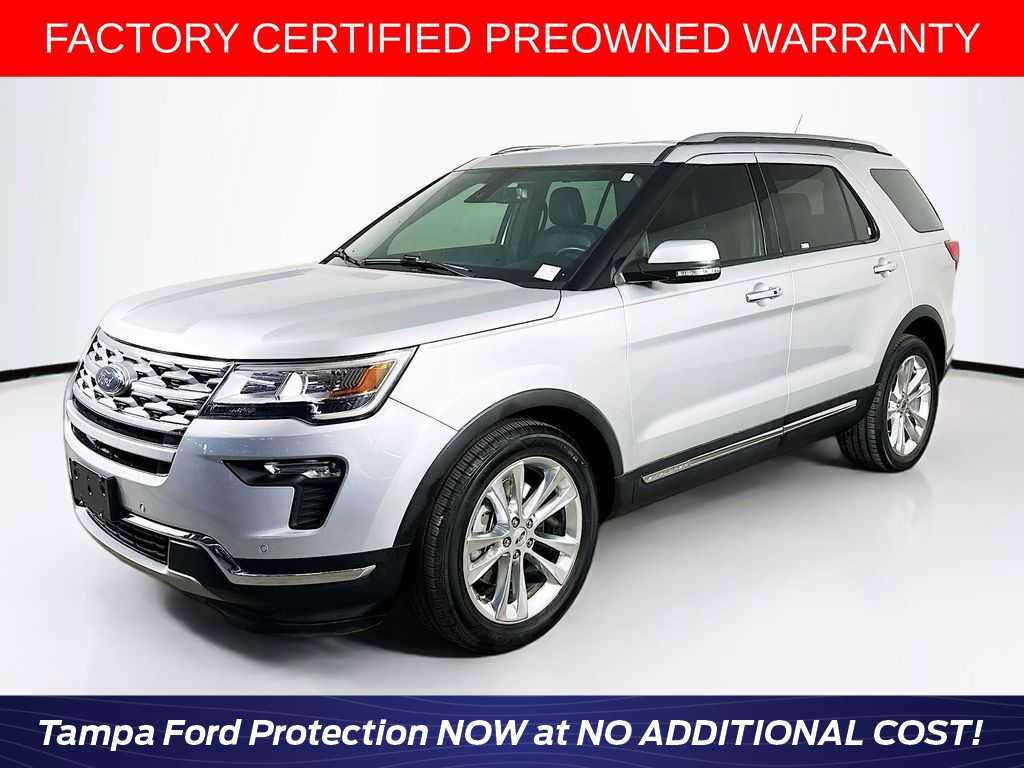 Certified 2019 Ford Explorer Limited w/ Ford Safe & Smart Package