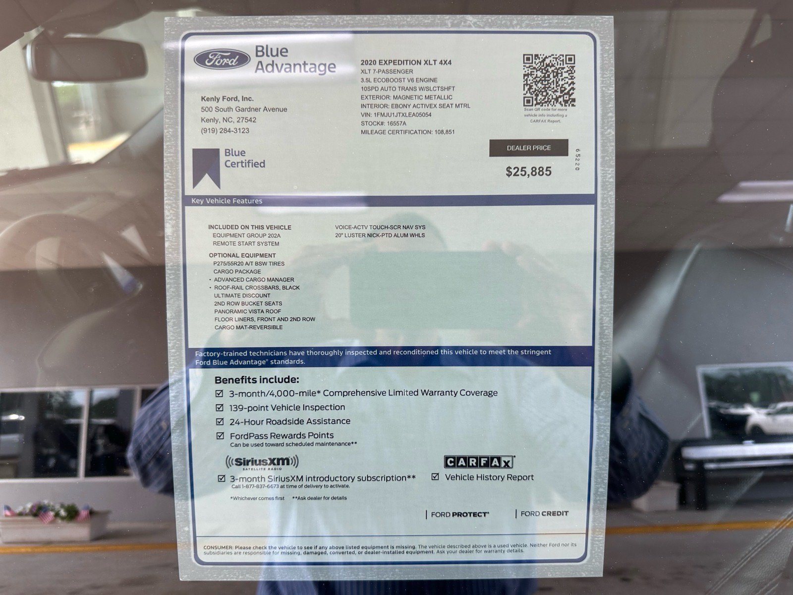 Certified 2020 Ford Expedition XLT w/ Equipment Group 202A AWD/4WD image 4