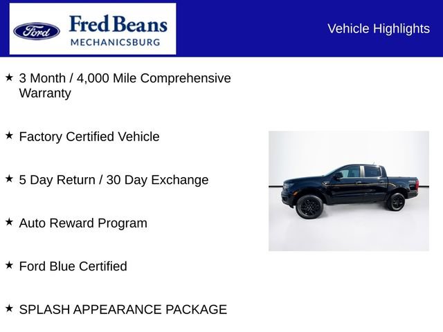 Certified 2022 Ford Ranger XLT w/ Equipment Group 302A High AWD/4WD image 7