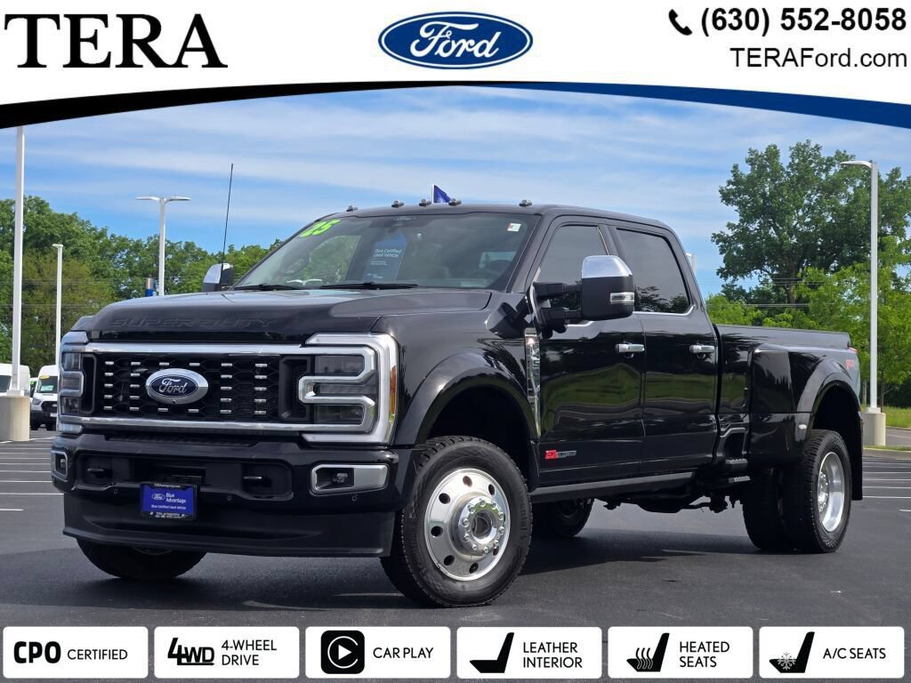 Certified 2025 Ford F450 Platinum w/ Platinum Plus Package