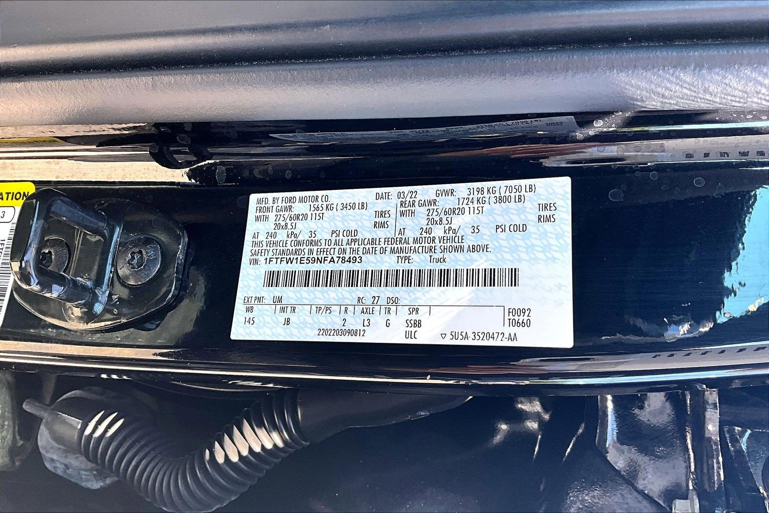 Certified 2022 Ford F150 XL w/ STX Black Appearance Package AWD/4WD image 35