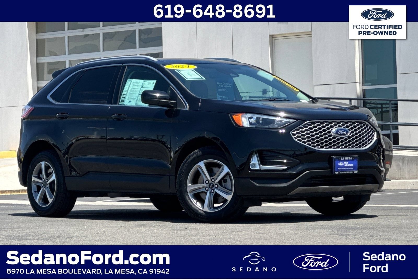Certified 2024 Ford Edge SEL w/ Convenience Package