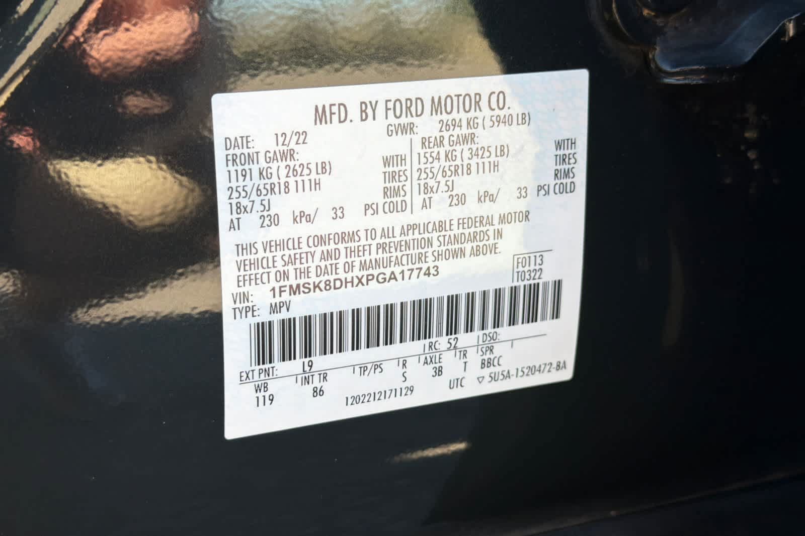 Certified 2023 Ford Explorer XLT AWD/4WD image 30