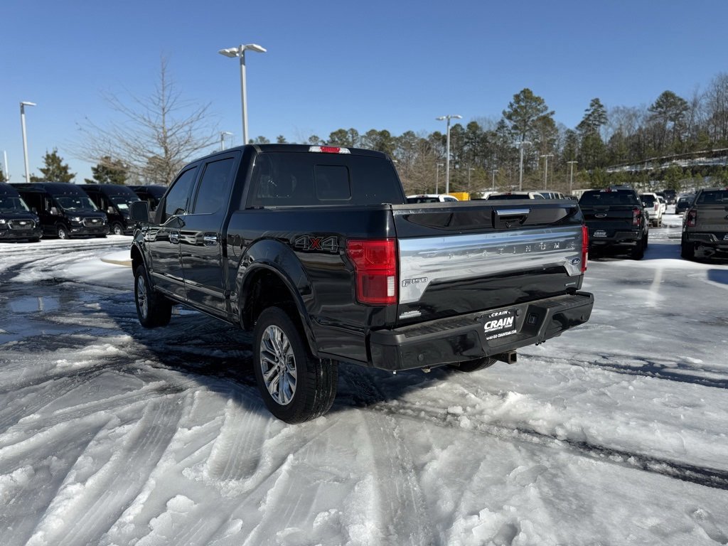 Certified 2020 Ford F150 Platinum w/ Equipment Group 701A Luxury image 3