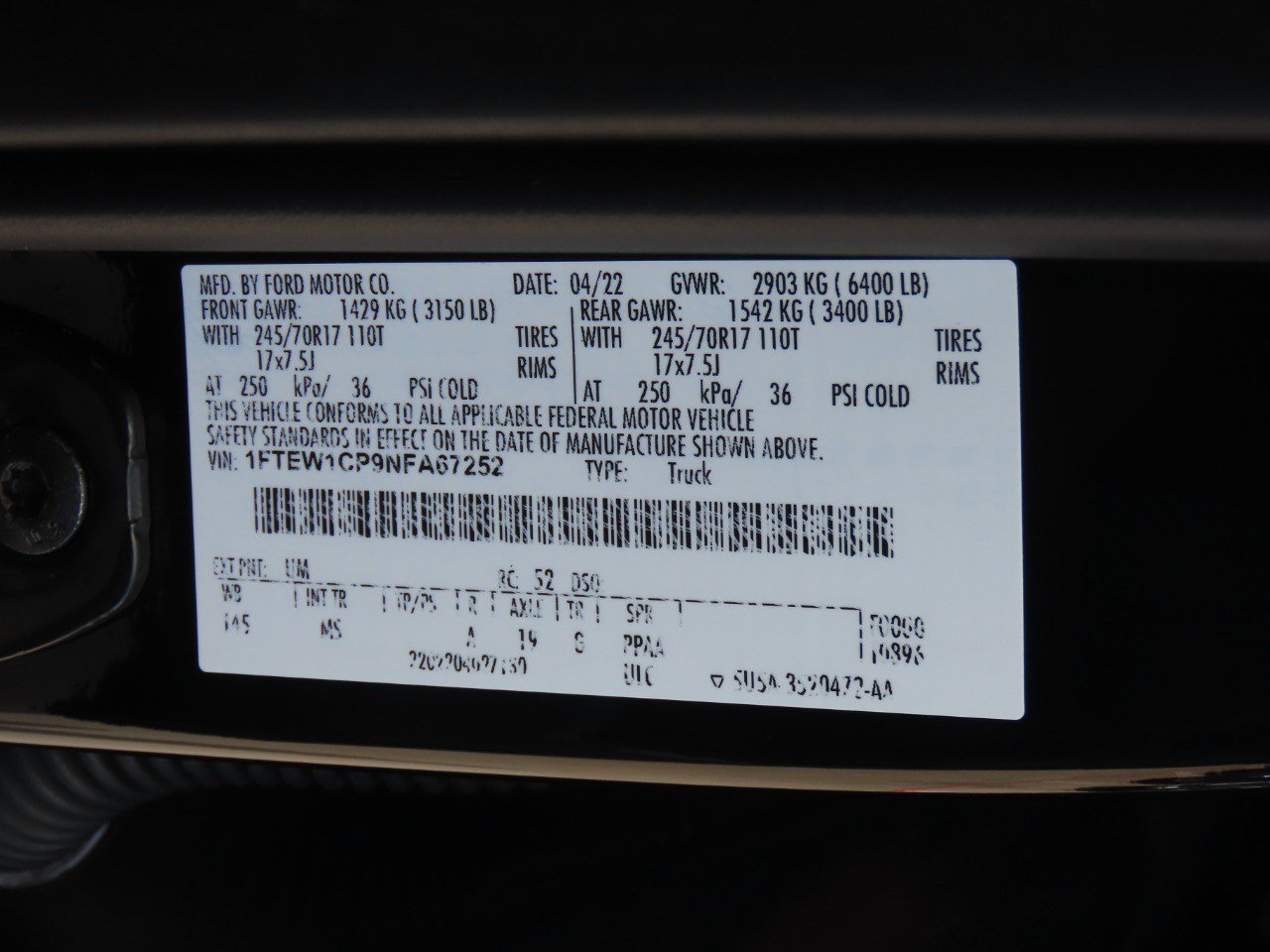 Certified 2022 Ford F150 XLT RWD image 28