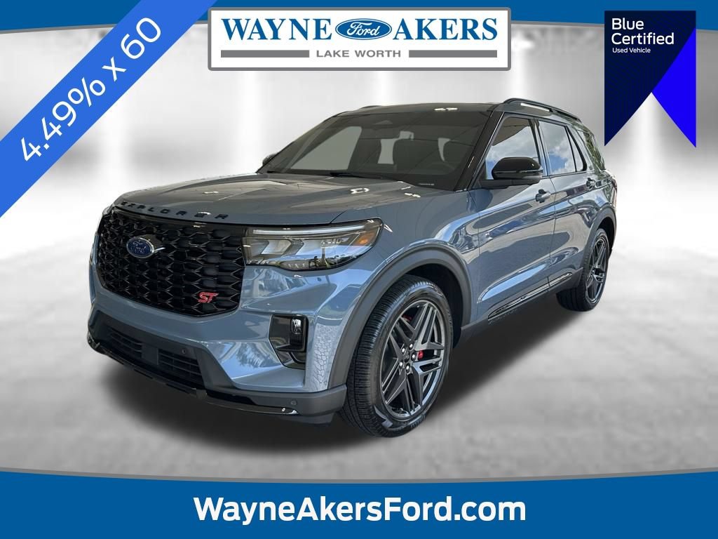 Certified 2025 Ford Explorer ST w/ Sun And Sound Package
