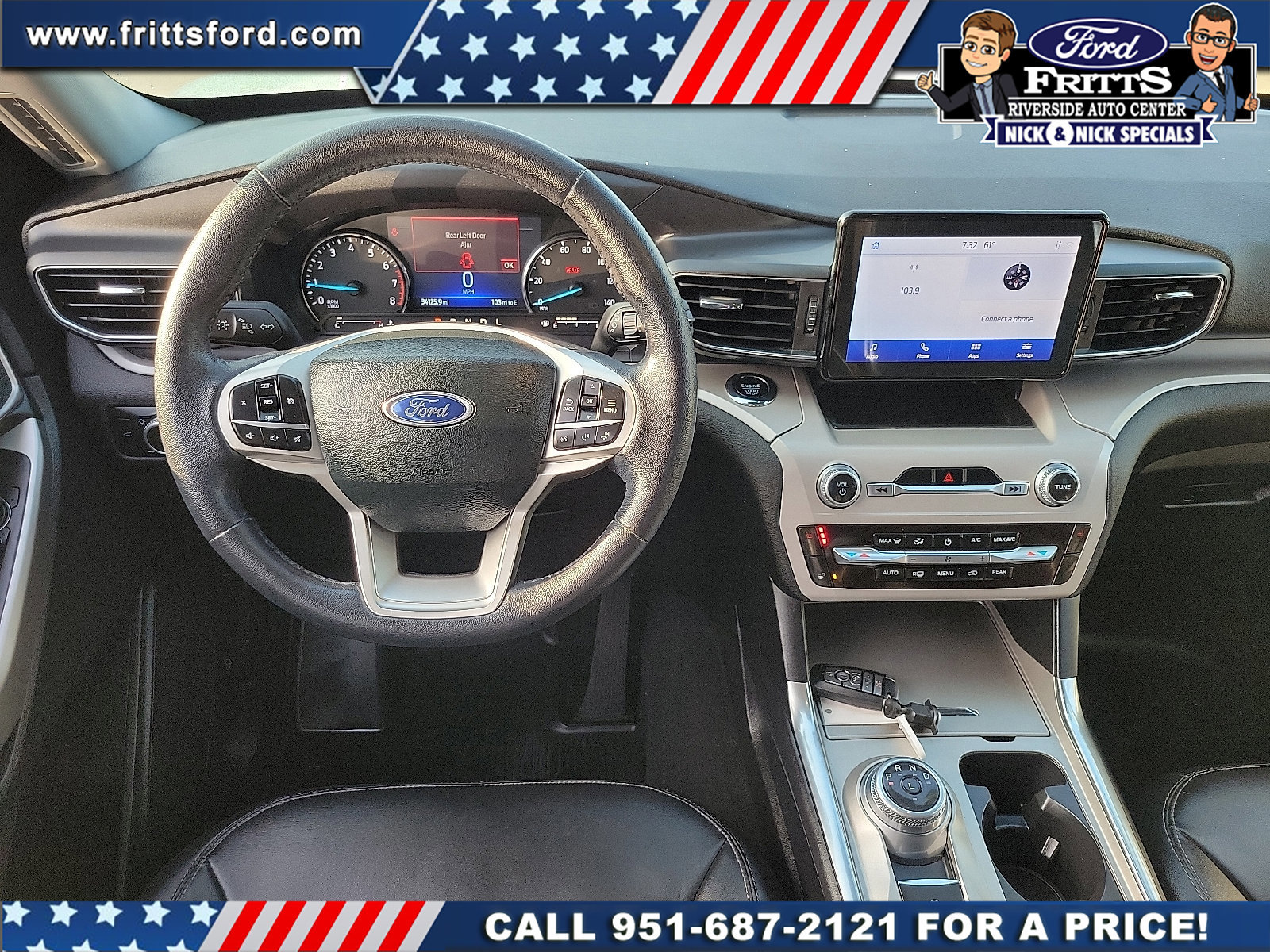 Certified 2023 Ford Explorer XLT w/ Equipment Group 202A image 6