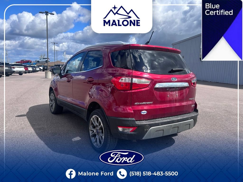 Certified 2019 Ford EcoSport Titanium AWD/4WD image 3