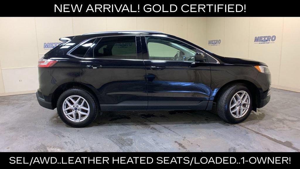 Certified 2022 Ford Edge SEL w/ Convenience Package AWD/4WD image 2