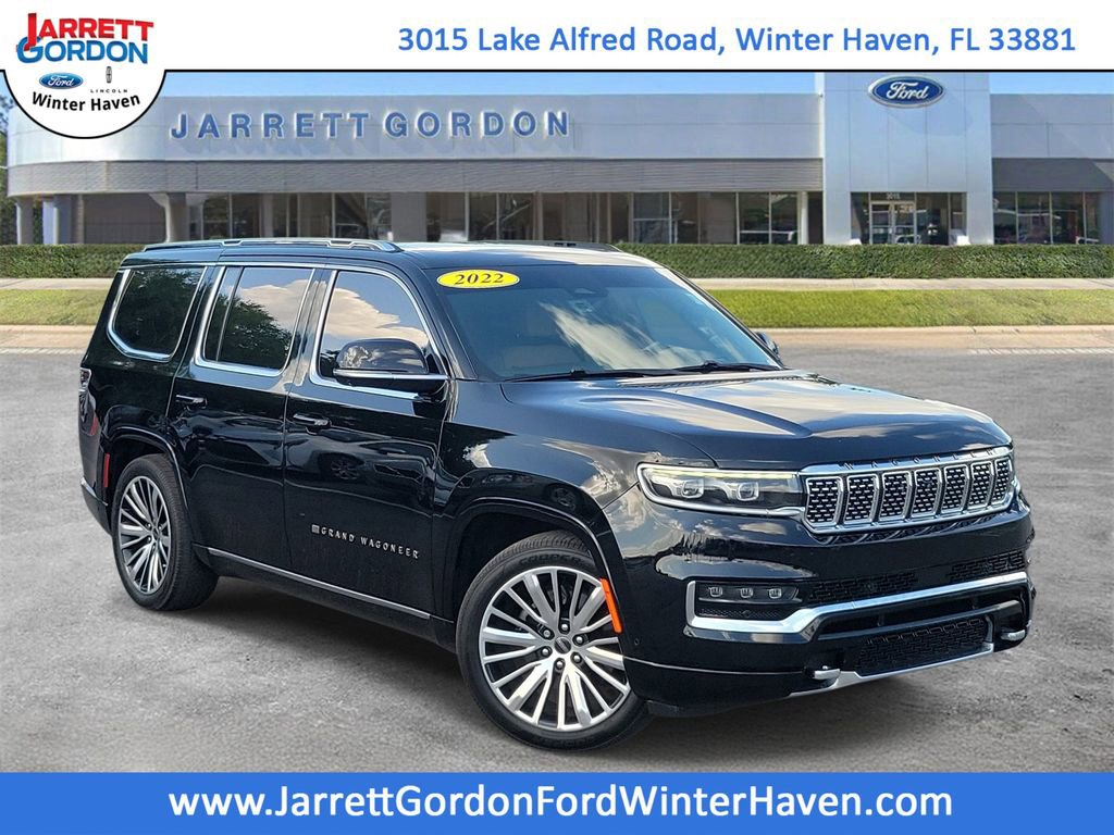 Used 2022 Jeep Grand Wagoneer Series III w/ Rear Seat Video Group 1